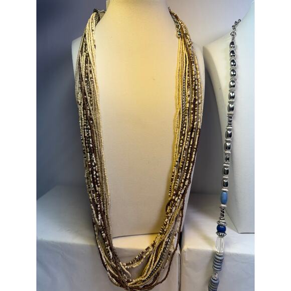 New NWT Chicos Chico's long necklace necklaces lot bundle jewelry jewelries - Picture 2 of 14